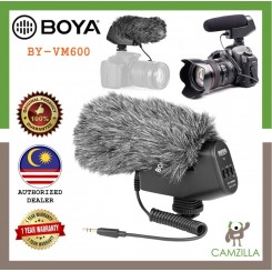BOYA BY-VM600 Cardioid Directional Condenser Microphone